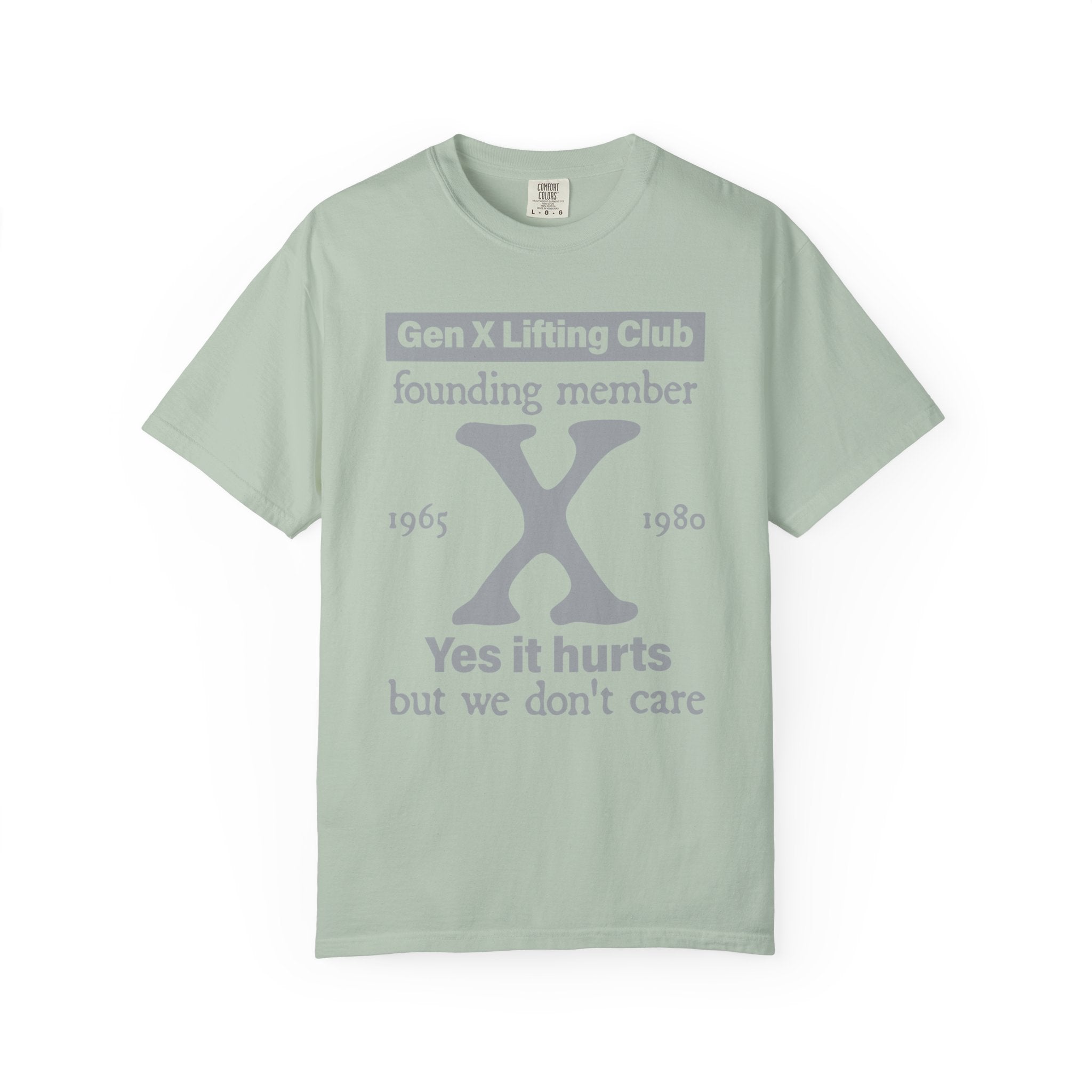 Gen X Lifting Club Shirt, Vintage Nostalgic Gym Tee