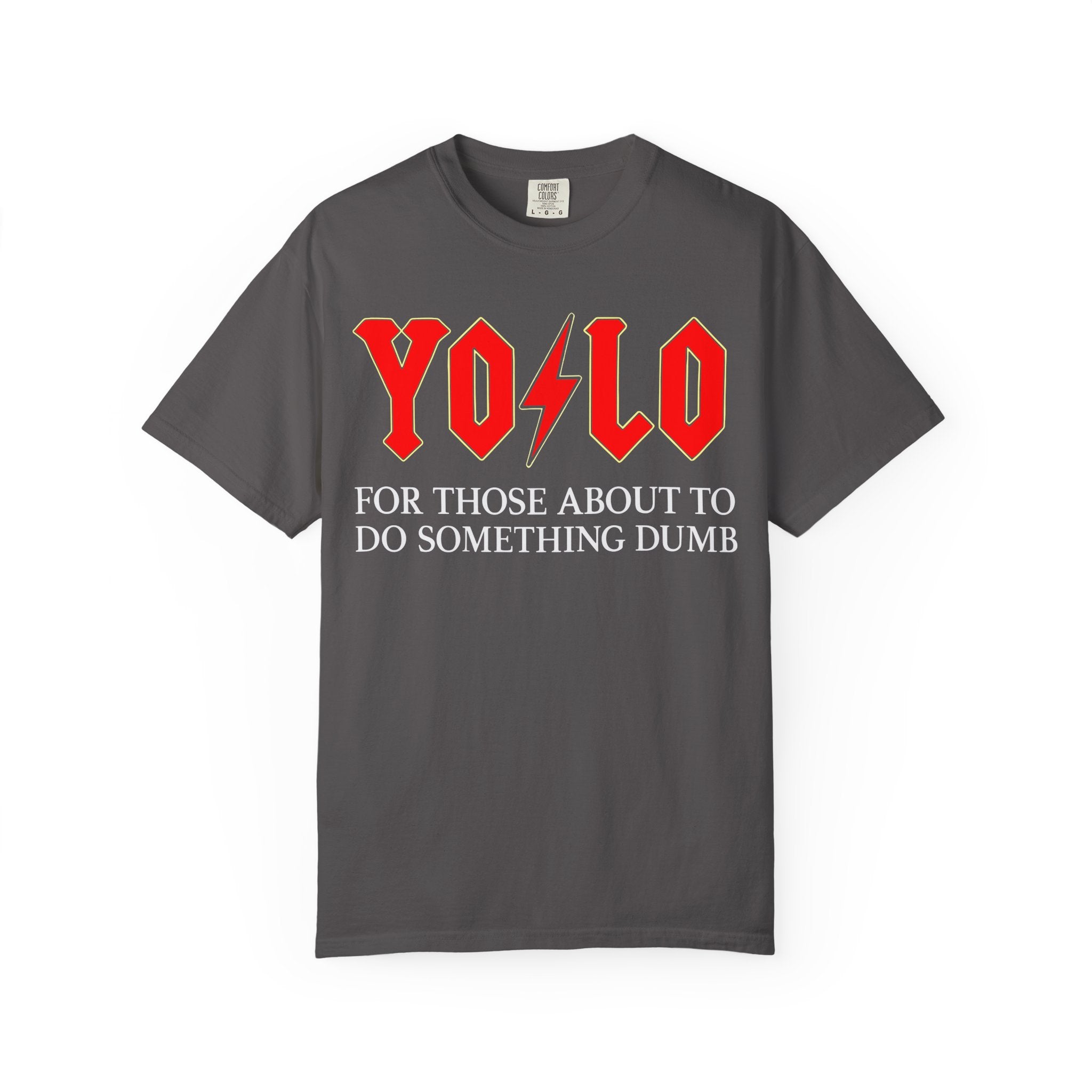 YOLO Gym Shirt or Pump Cover, Lift Heavy, Regret Nothing-T-Shirt-Gym Classics