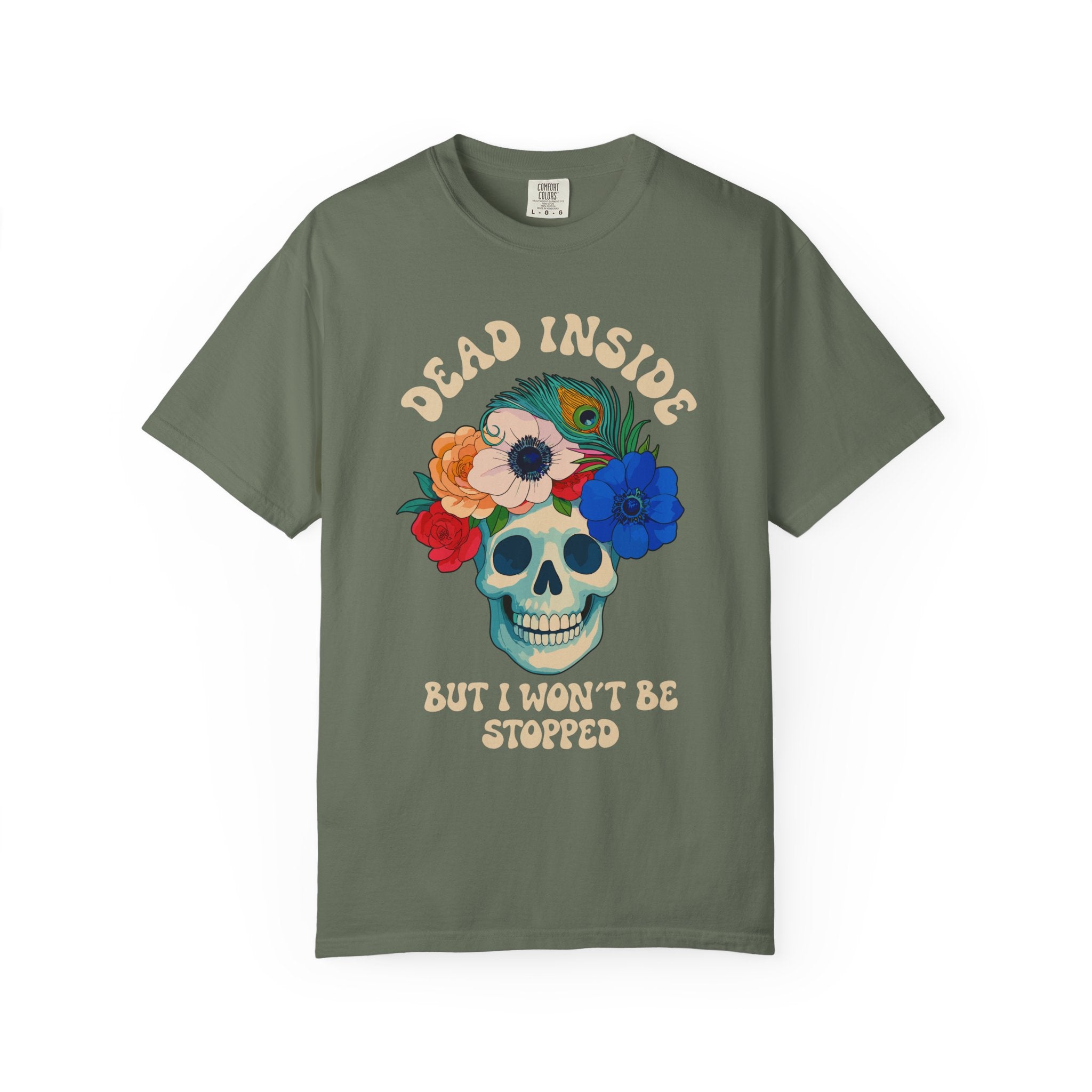 Dead Inside Gym Shirt or Pump Cover Sarcastic Motivation Tee-T-Shirt-Gym Classics