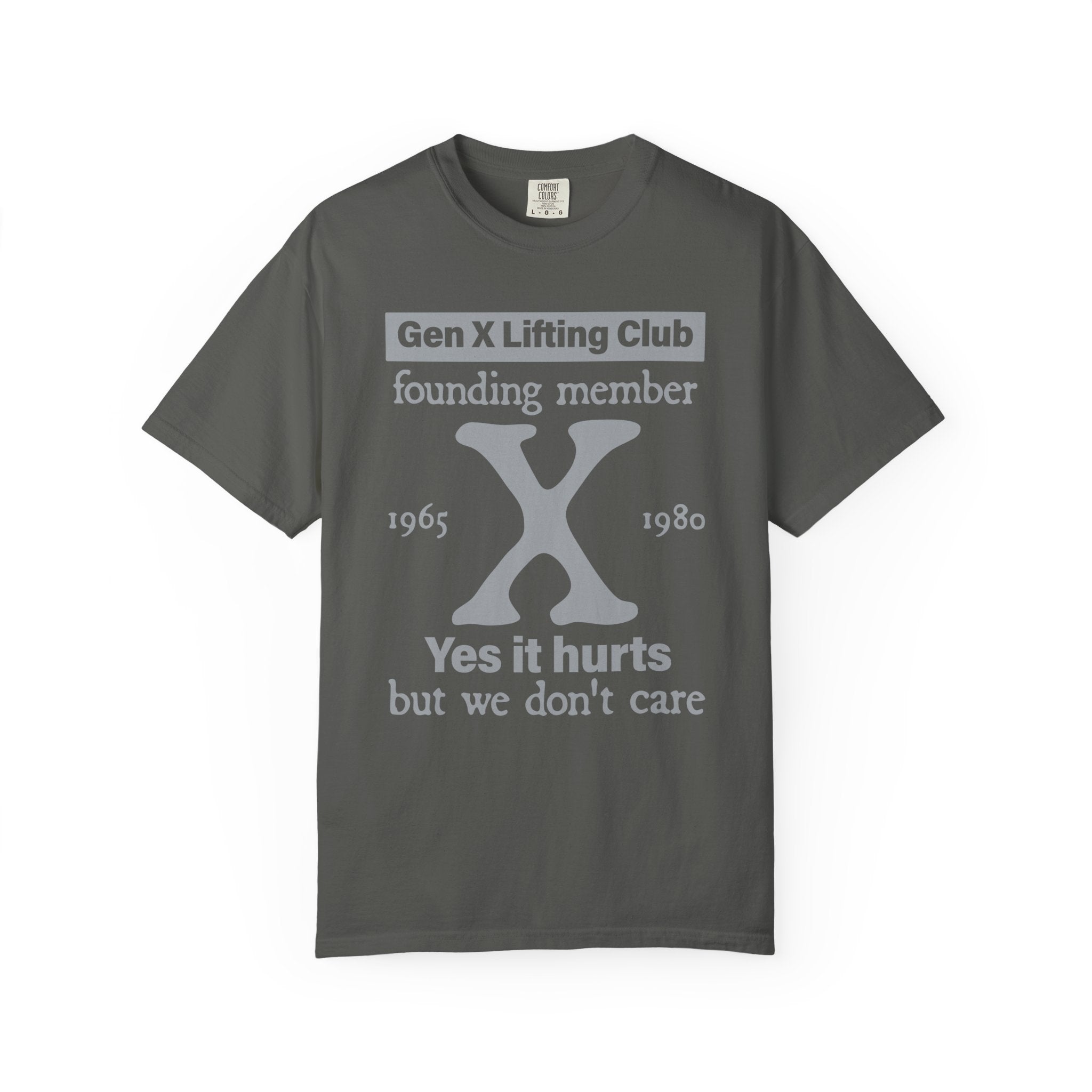 Gen X Lifting Club Shirt, Vintage Nostalgic Gym Tee