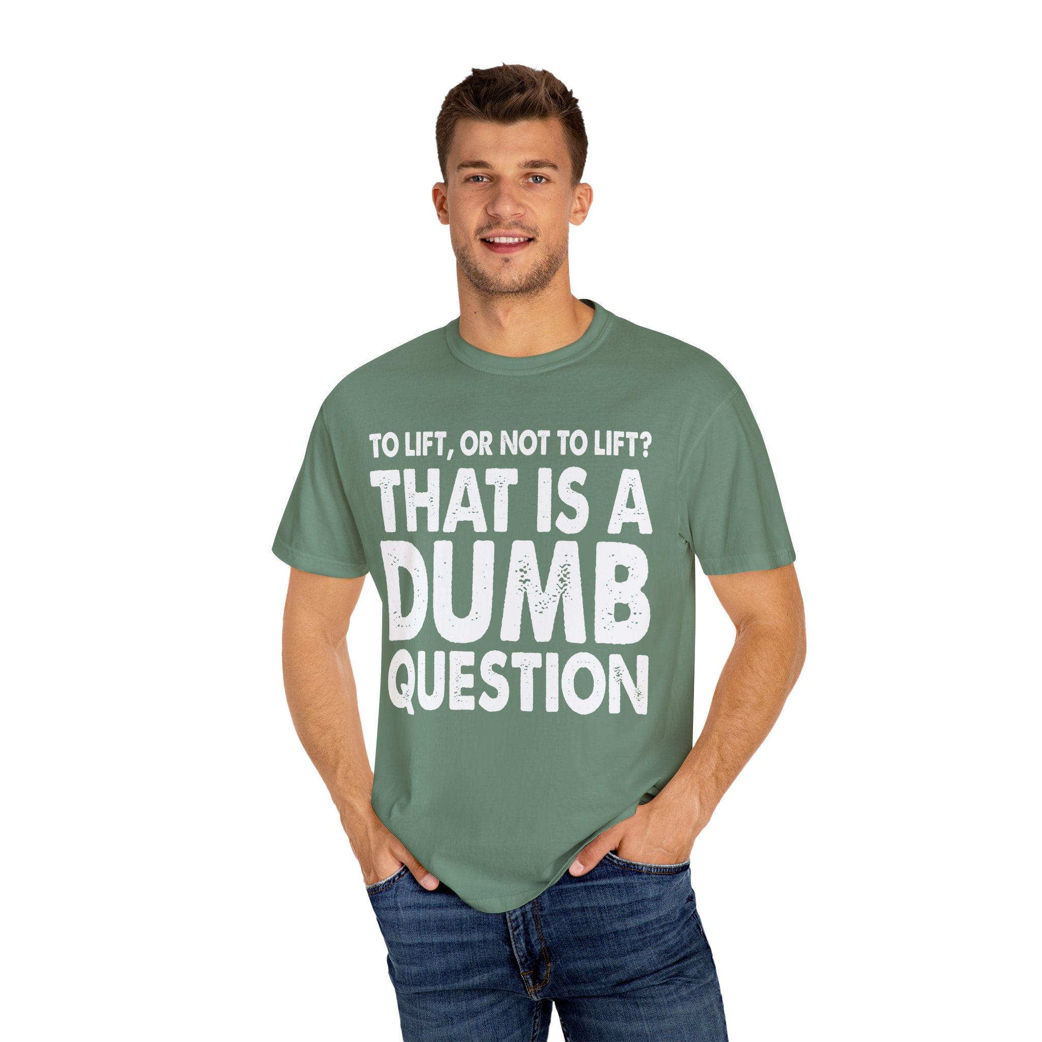 Funny Gym Shirt – Lift or Not to Lift, Unisex Workout Tee