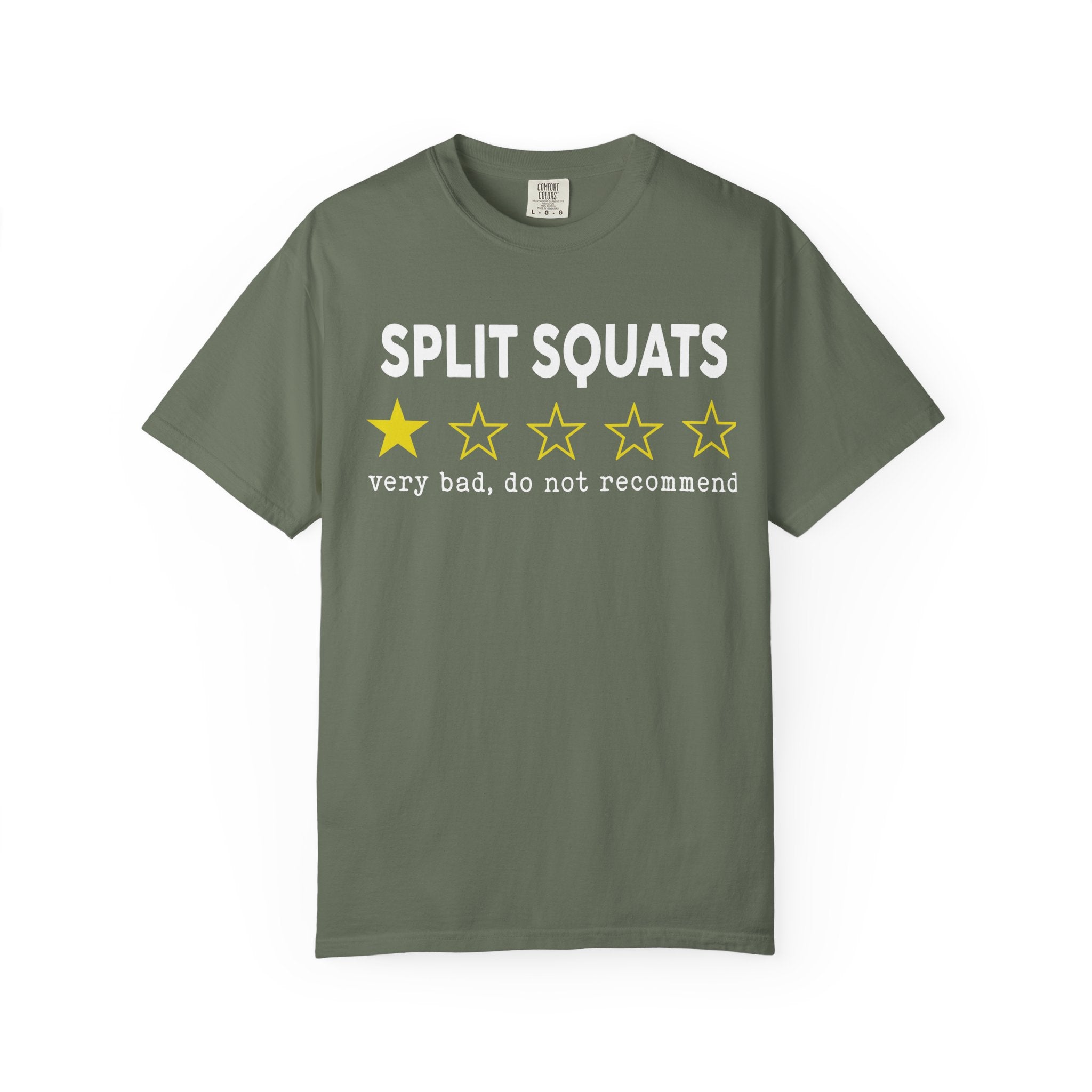 Split Squats Bad Review Cool Gym Tee And Pump Cover-T-Shirt-Gym Classics