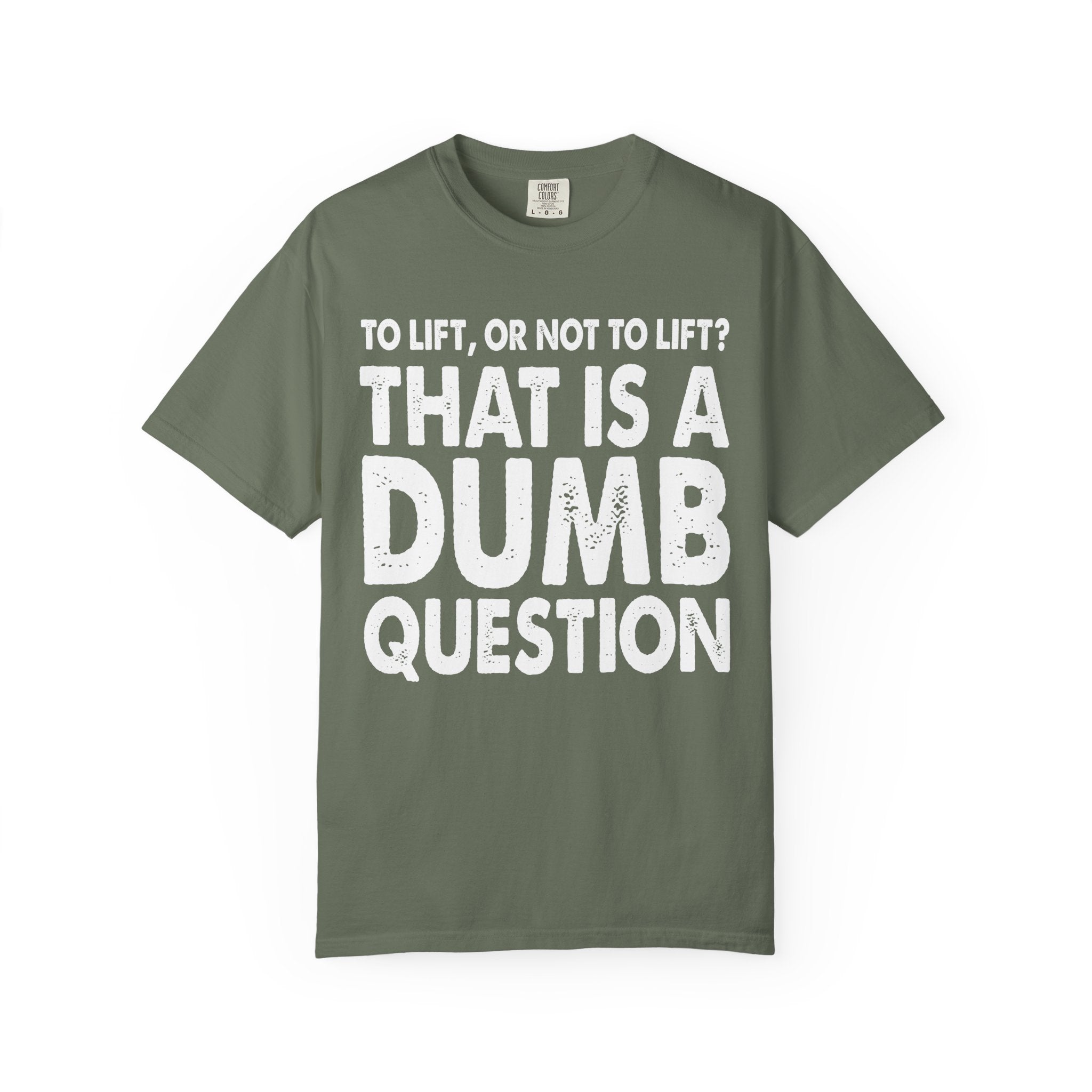 Funny Gym Shirt – Lift or Not to Lift, Unisex Workout Tee