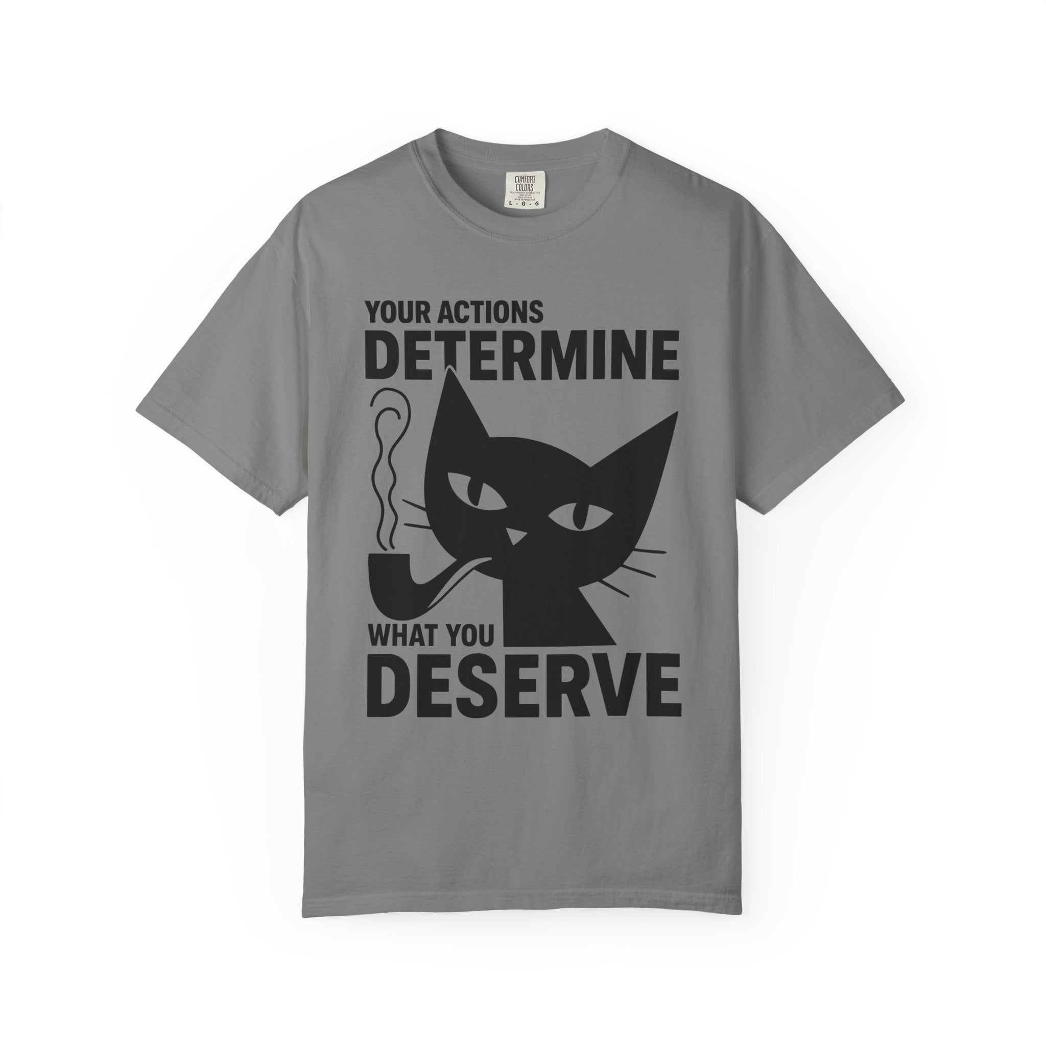 Motivational Cat Shirt, Take Action in the Gym and Life-T-Shirt-Gym Classics