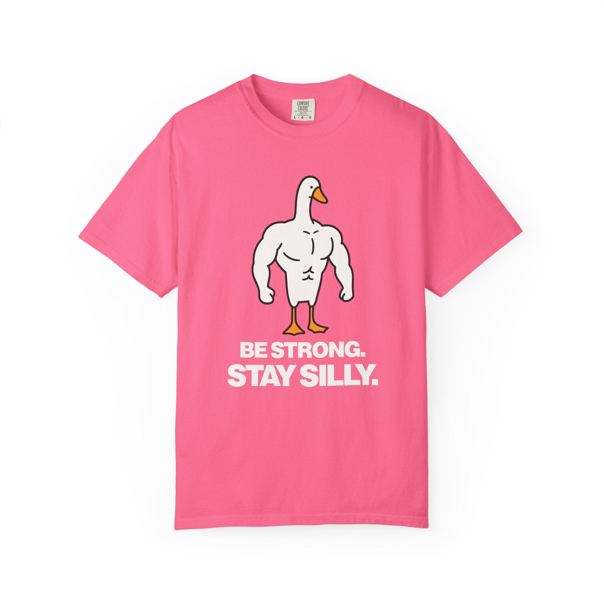 Be Strong Stay Silly, Silly Goose Gym Tee And Pump Cover-T-Shirt-Gym Classics