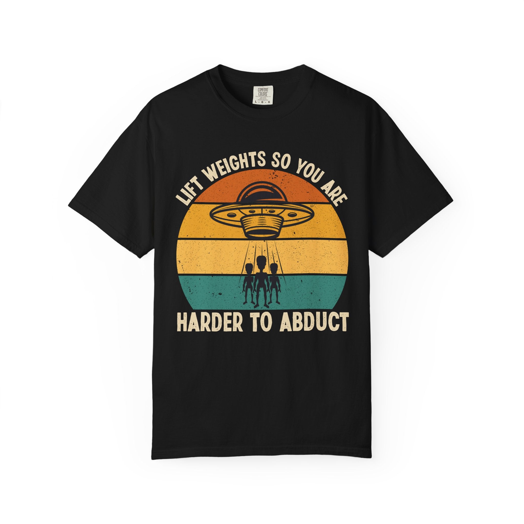 Alien Abduction Workout Shirt, Funny Gym Tee for Lifters-T-Shirt-Gym Classics