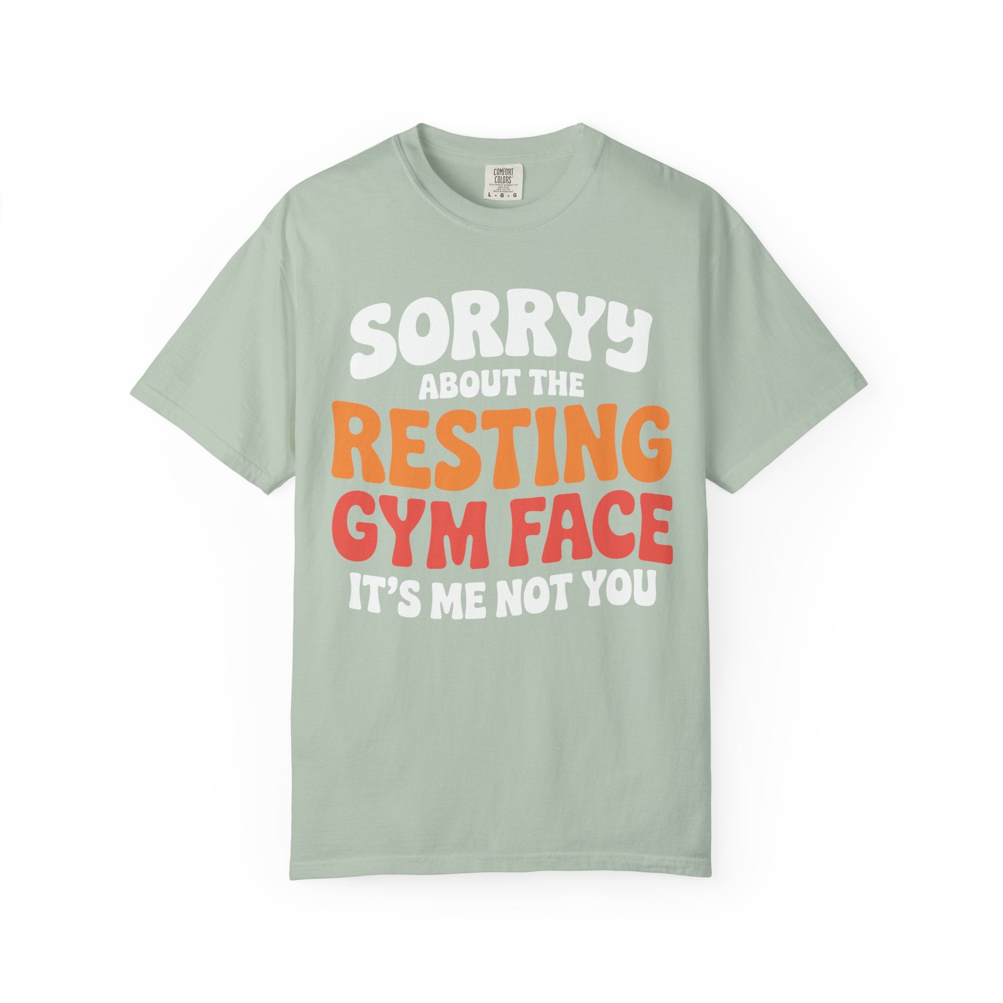 Funny Resting Gym Face T-Shirt, Weightlifting Workout Tee-T-Shirt-Gym Classics