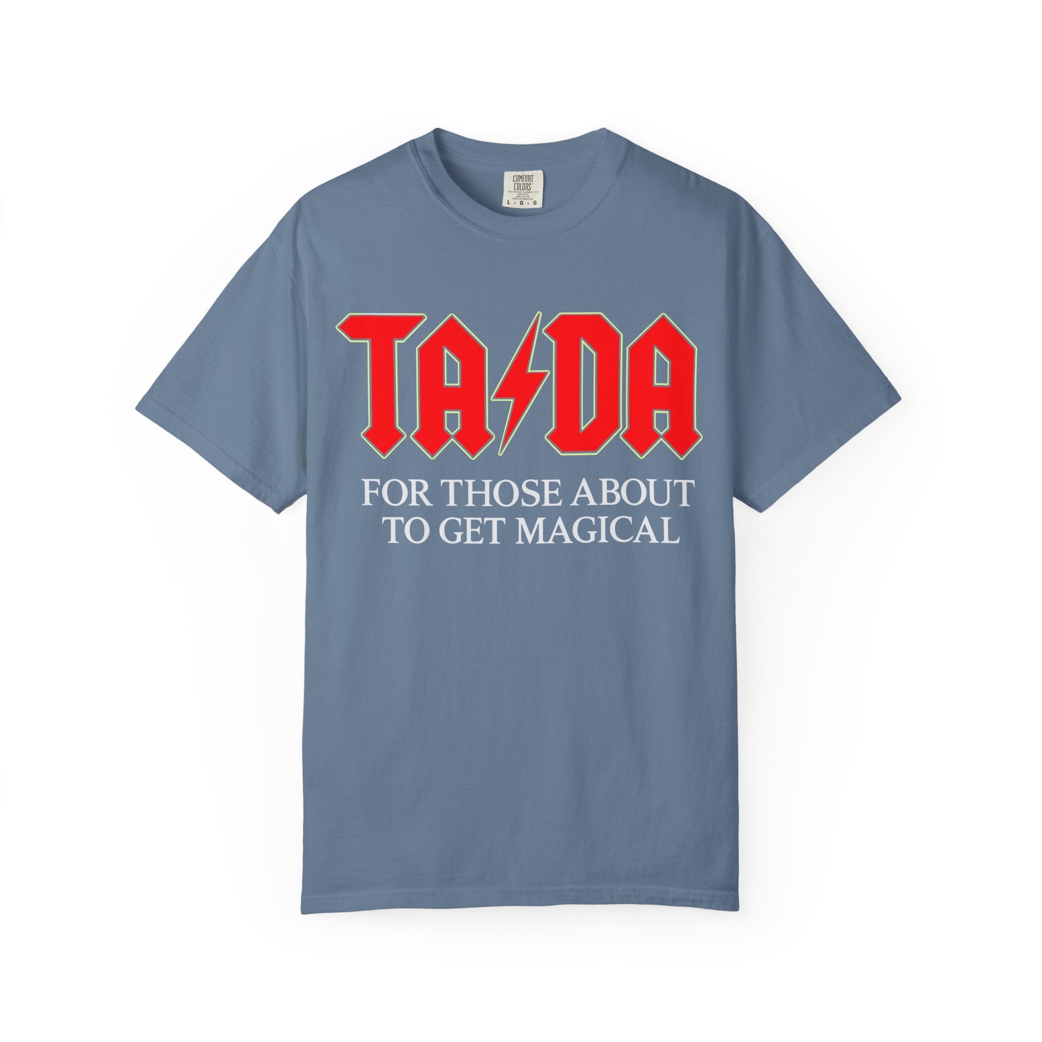 TA/DA Magical Garment-Dyed Gym Tee And Pump Cover-T-Shirt-Gym Classics