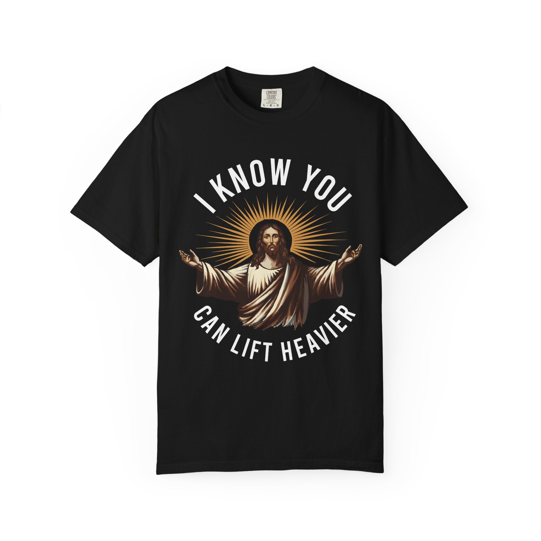 Jesus Motivational Gym Shirt or Pump Cover-T-Shirt-Gym Classics