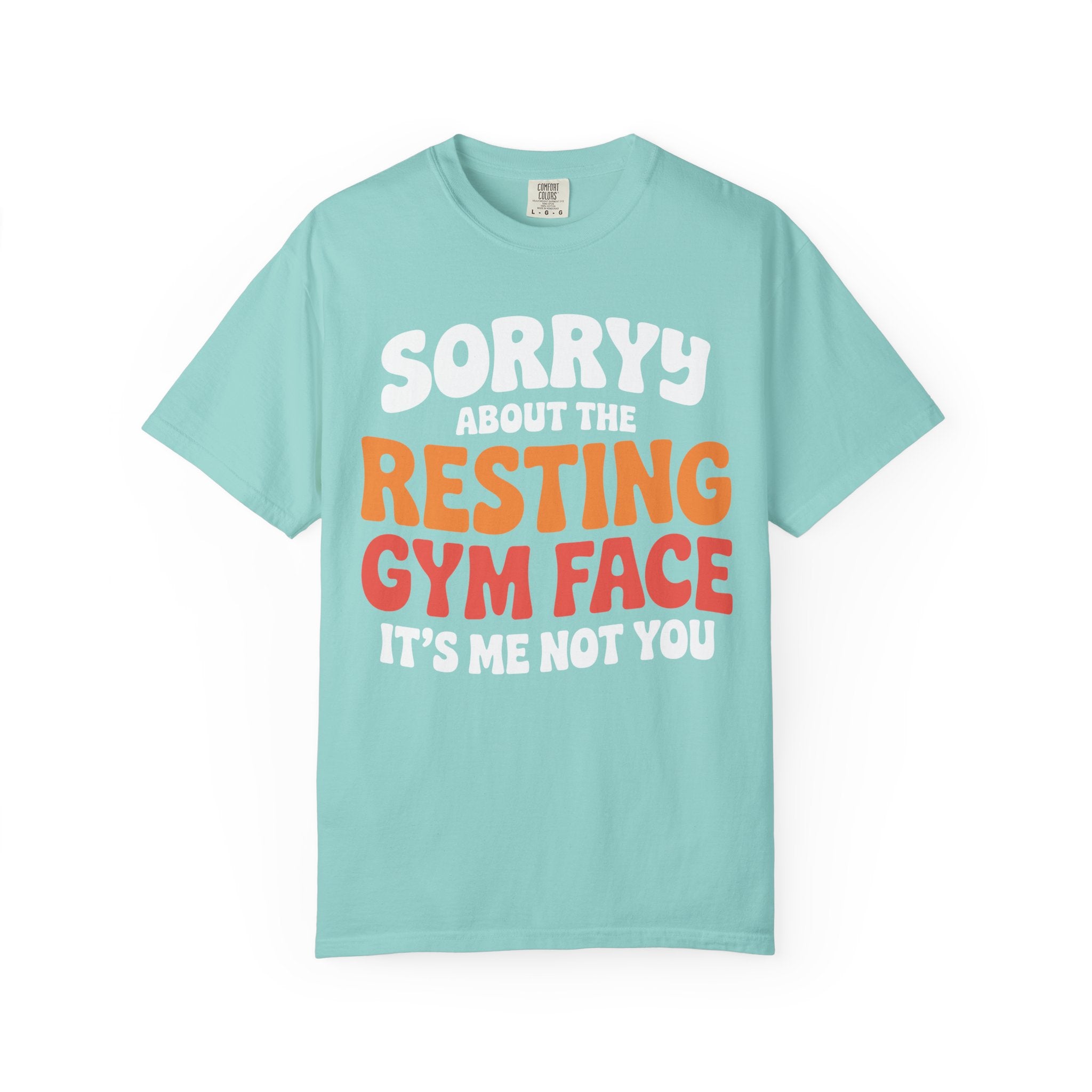 Funny Resting Gym Face T-Shirt, Weightlifting Workout Tee-T-Shirt-Gym Classics