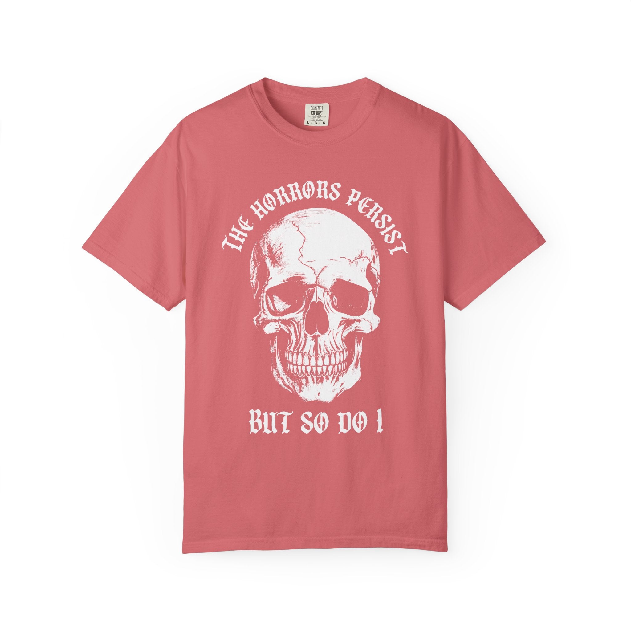 Motivation Skull Gym Tee, Strength and Determination-T-Shirt-Gym Classics