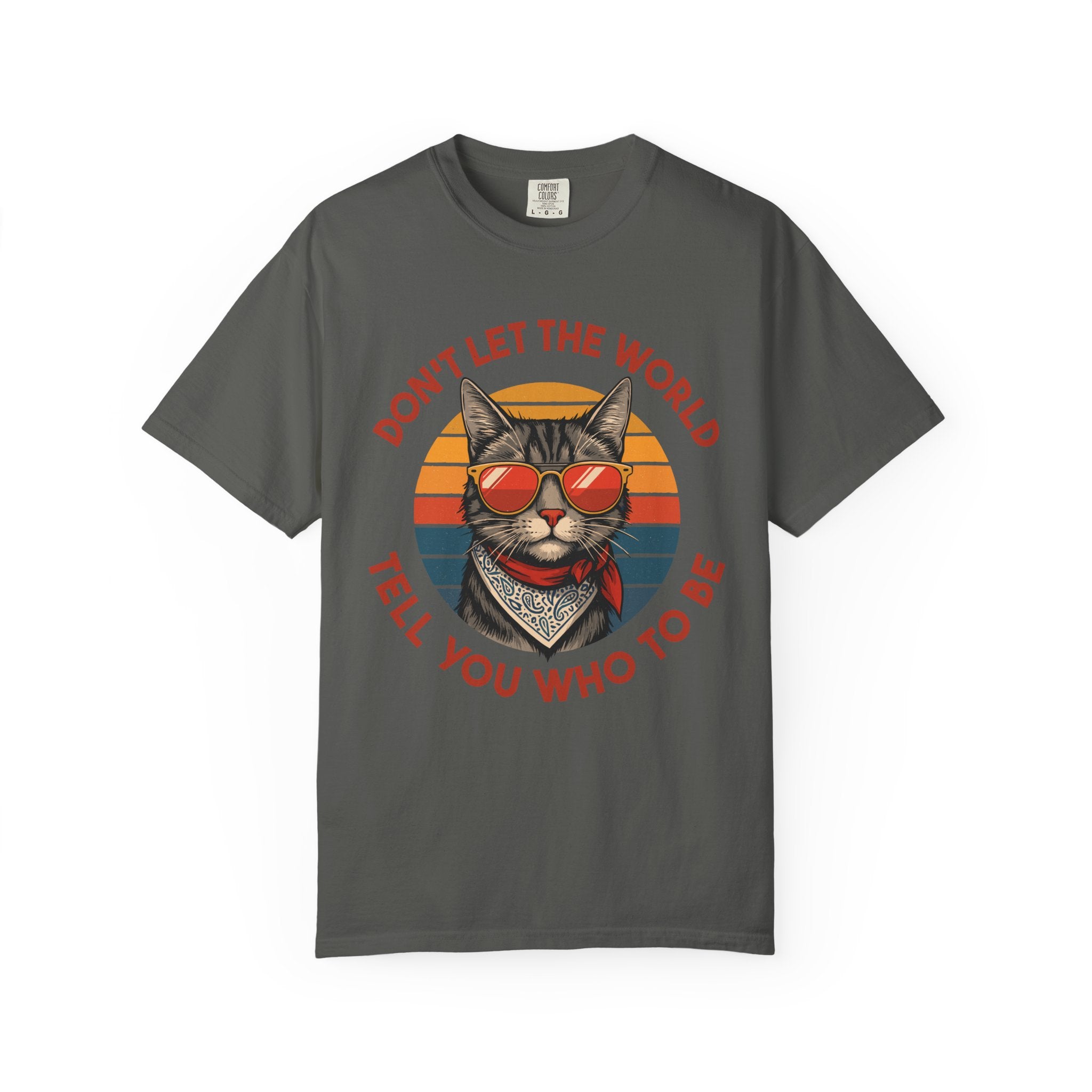 Don’t Conform, Be Yourself Cat Gym Tee or Pump Cover-T-Shirt-Gym Classics