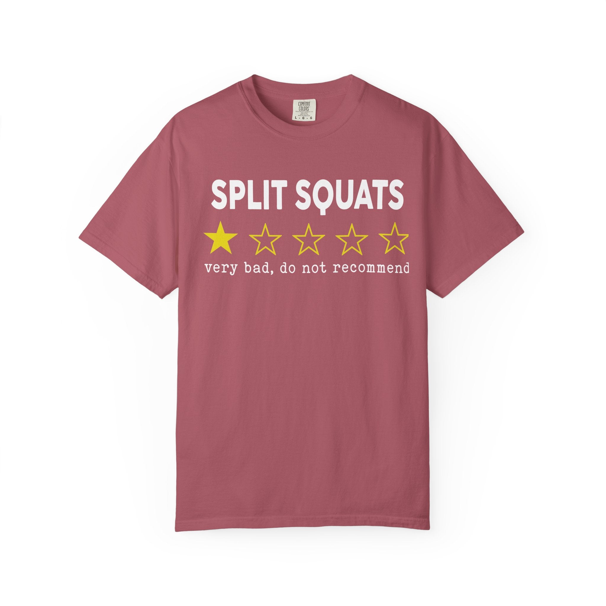 Split Squats Bad Review Cool Gym Tee And Pump Cover-T-Shirt-Gym Classics