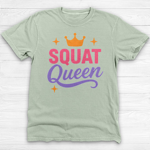 Squat Queen Gym Tee Or Pump Cover For Fitness Girls