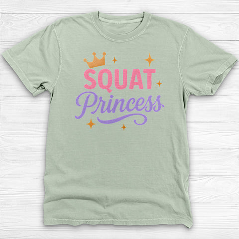 Squat Princess Gym Shirt Or Pump Cover For Fitness Girls