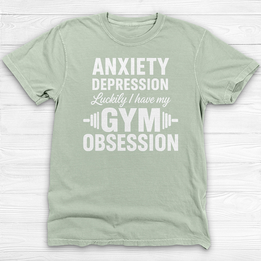 Anxiety Depression Obsession Gym Shirt Or Pump Cover-T-Shirt-Gym Classics