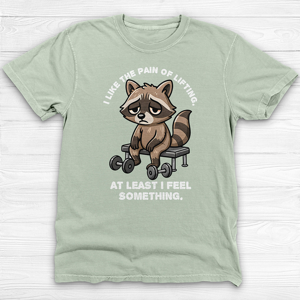 Cute Sad Raccoon Workout T-Shirt, Do It Sad Humorous Gym Tee-T-Shirt-Gym Classics