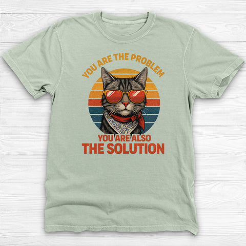 Cool Cat Gym Shirt, Funny Motivational Tee Or Pump Cover