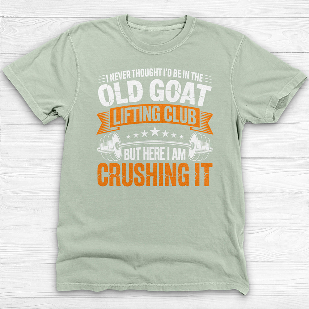 Old Goat Lifting Club Shirt, Funny Gym Gift Tee
