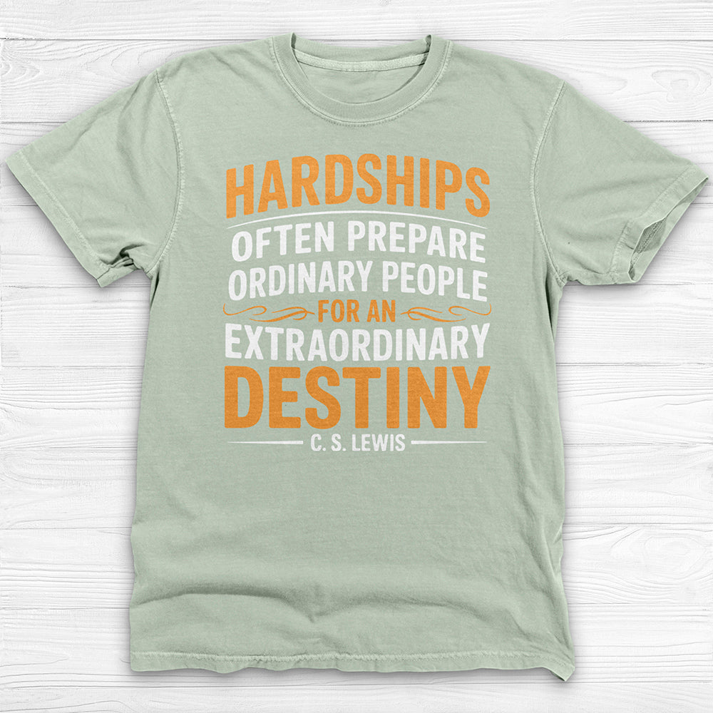 Extraordinary Destiny Quote Shirt, Motivational Gym And Life Tee