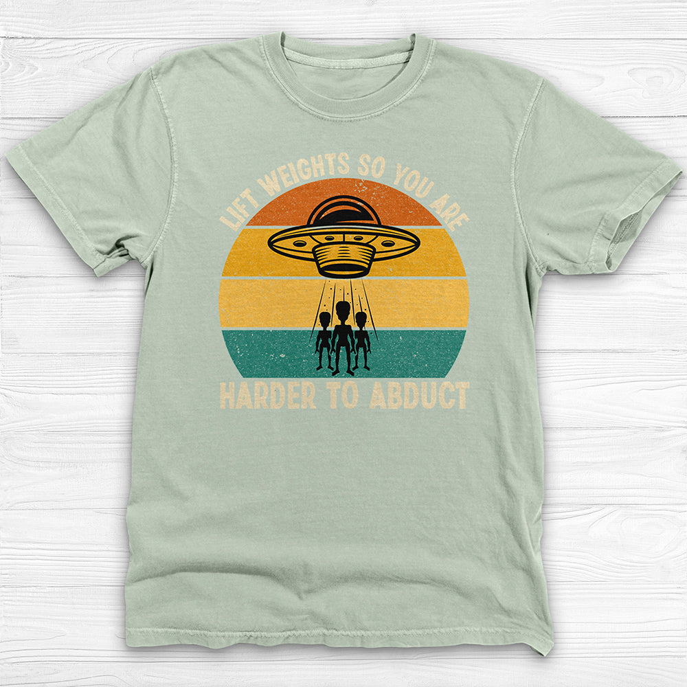 Funny Alien Abduction Gym Workout Shirt Or Pump Cover
