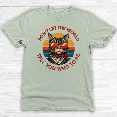 Cool Cat Vintage Style Inspirational Gym T-Shirt, Motivational Fitness Tee