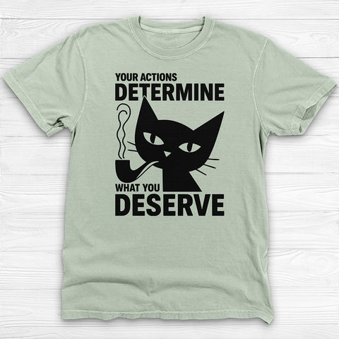Empowered Cat T-Shirt, Bold Graphic Tee, Motivational Unisex Shirt, Unique Gift for Cat Lovers, Statement Fashion for Everyday Wear
