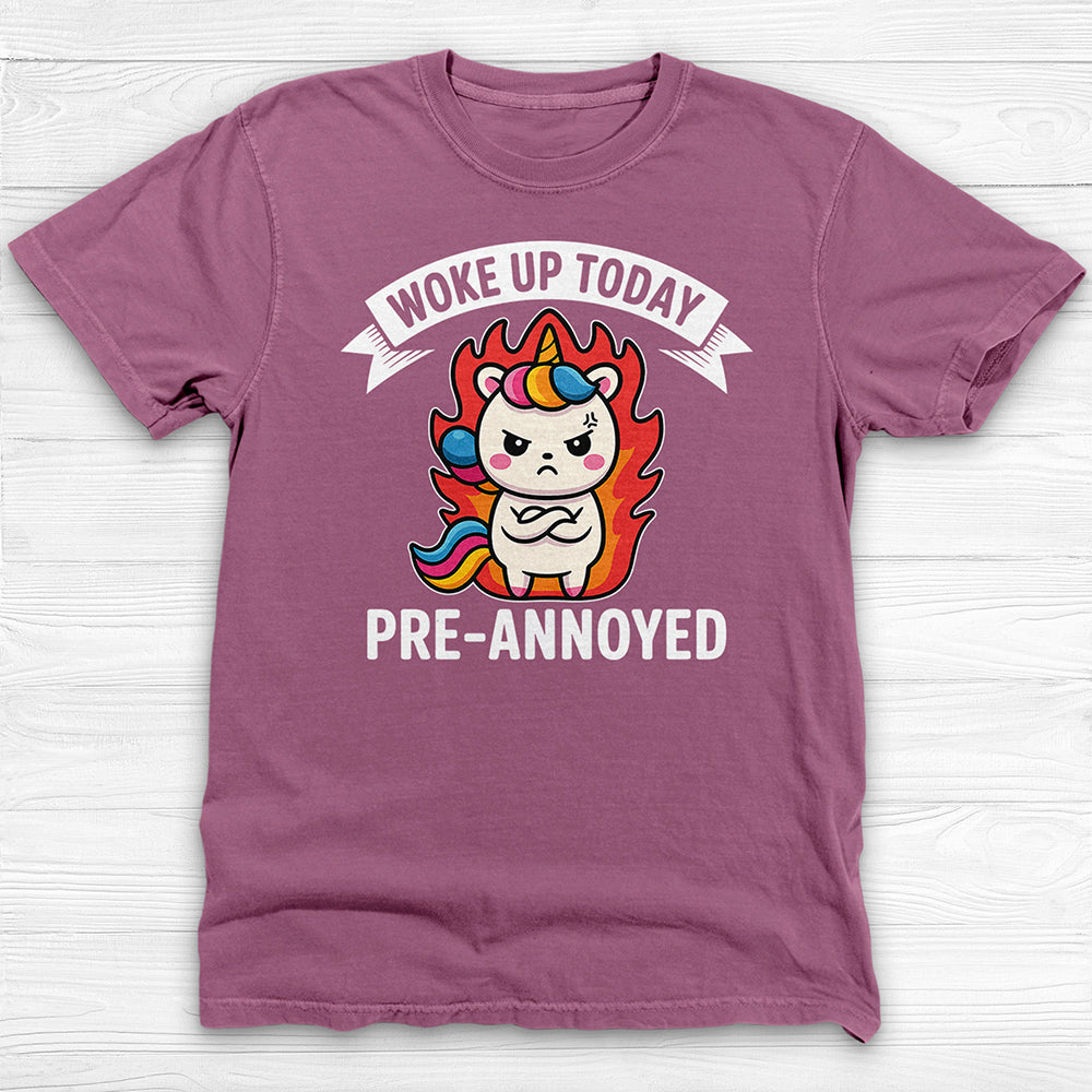 Unicorn Annoyed Already Today Funny Gym Tee Or Pump Cover