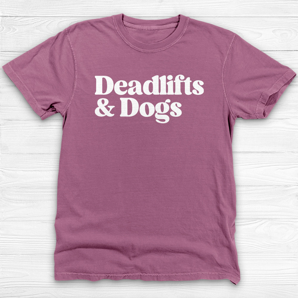 Deadlifts & Dogs Shirt – Funny Gym Pump Cover Gift Tee