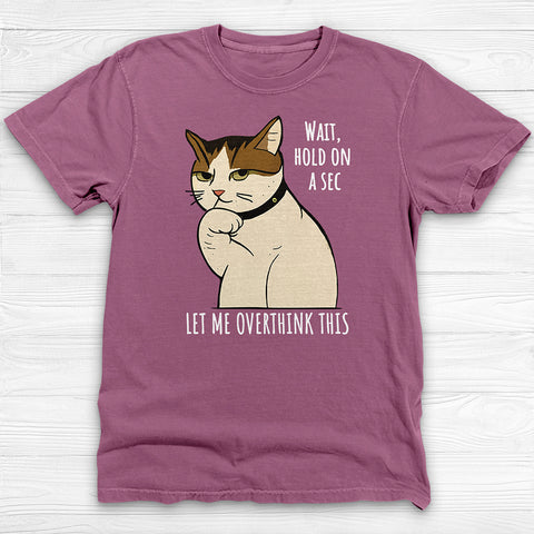Overthinking Cat Gym T-Shirt And Pump Cover