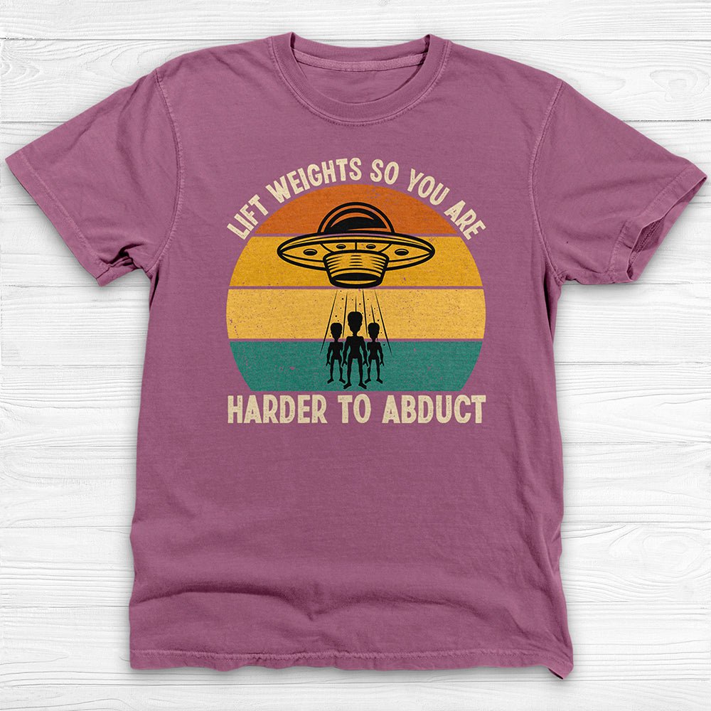 Funny Alien Abduction Gym Workout Shirt Or Pump Cover