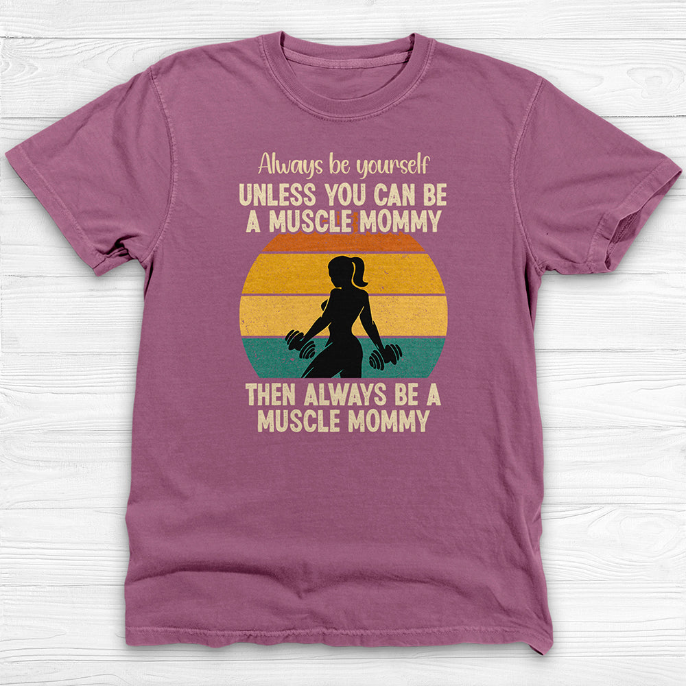 Muscle Mommy Tee, Funny Gym Shirt for Strong Women