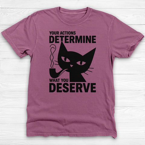 Empowered Cat T-Shirt, Bold Graphic Tee, Motivational Unisex Shirt, Unique Gift for Cat Lovers, Statement Fashion for Everyday Wear