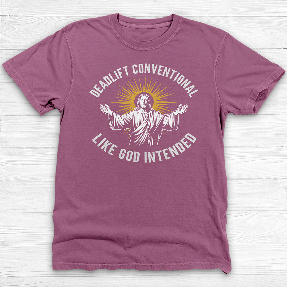 Jesus Funny Conventional Deadlift Gym Tee or Pump Cover