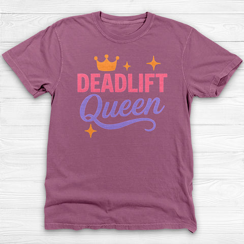 Deadlift Queen Gym Tee Or Pump Cover For Fitness Girls