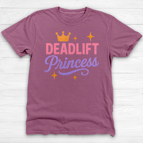 Deadlift Princess Gym Tee Or Pump Cover For Fitness Girls