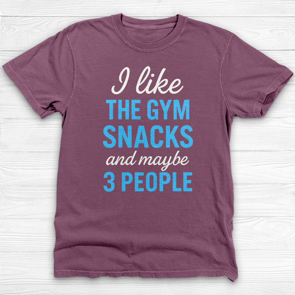 The Gym, Snacks and Three People Workout Tee or Pump Cover-T-Shirt-Gym Classics