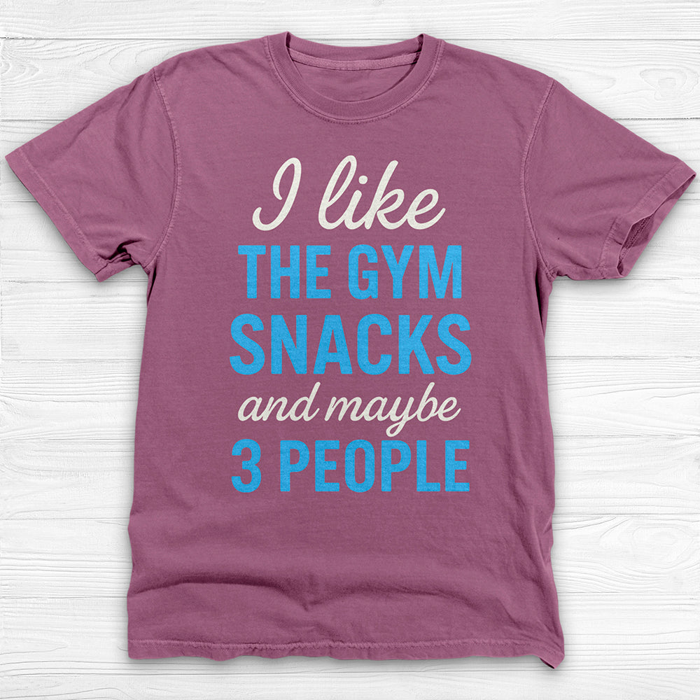 The Gym, Snacks and Three People Workout Tee or Pump Cover-T-Shirt-Gym Classics