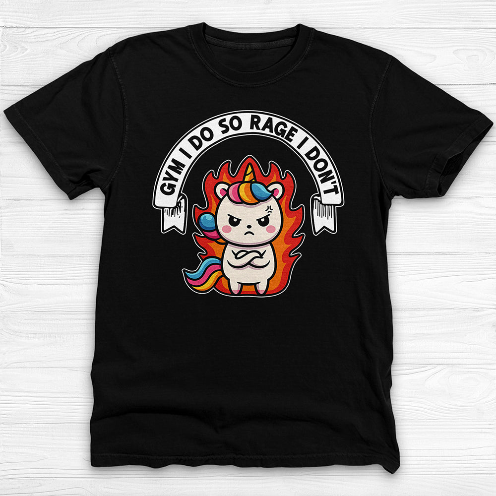 Unicorn Gym I Do Workout Tee Or Pump Cover-T-Shirt-Gym Classics