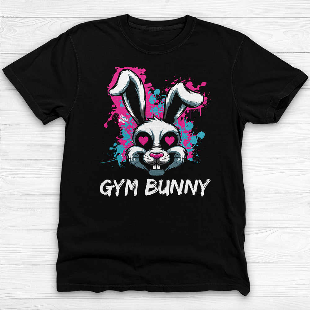 Gym Bunny Tee, Cute But Fierce Gym Tee Or Pump Cover