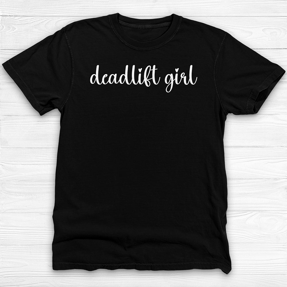 Deadlift Girl Gym Shirt, Powerlifting Crossfit Fitness Tee Or Pump Cover