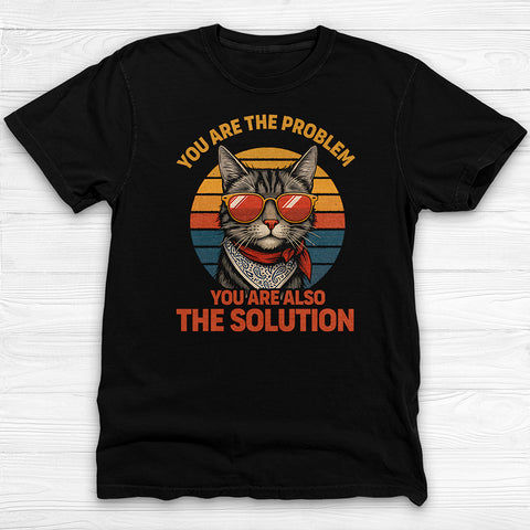 Cool Cat Gym Shirt, Funny Motivational Tee Or Pump Cover