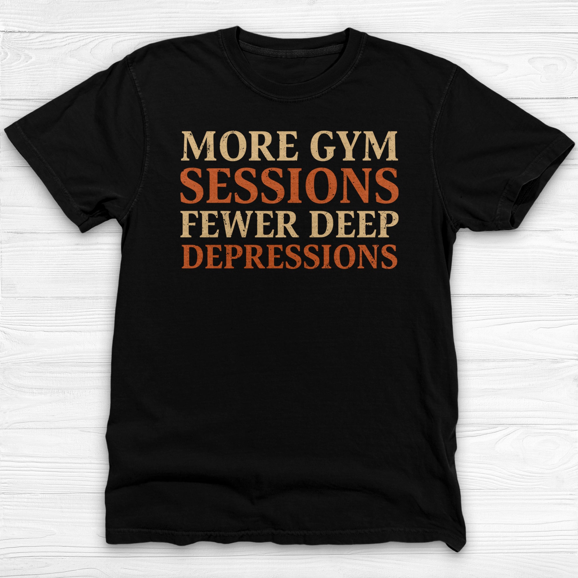 Motivational Gym T-Shirt, Mental Health Awareness, Positive Vibes