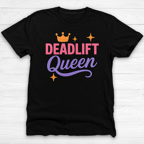Deadlift Queen Gym Tee Or Pump Cover For Fitness Girls