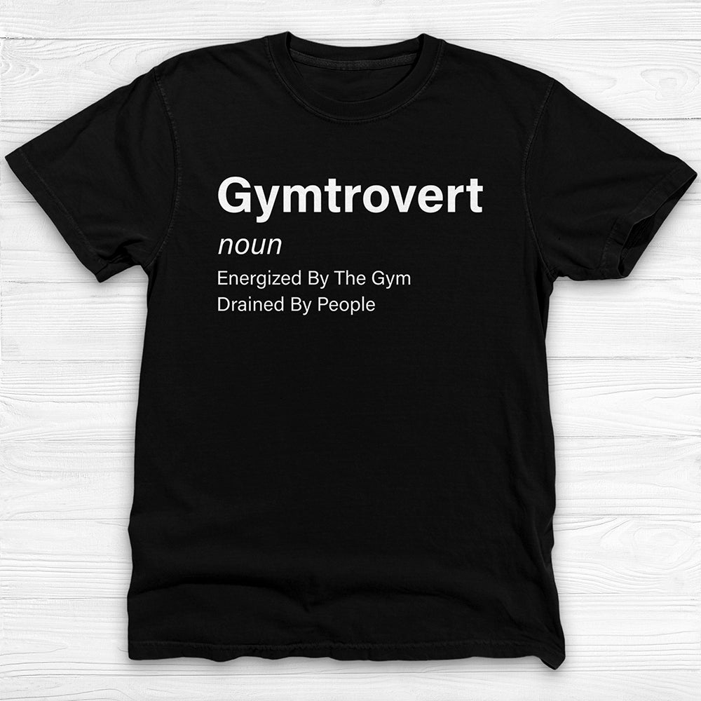 Gymtrovert Shirt, Introvert Workout Tee Or Pump Cover-T-Shirt-Gym Classics
