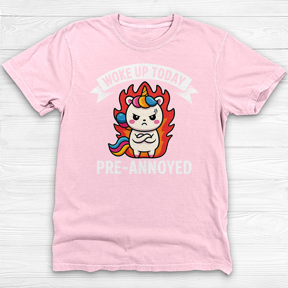 Unicorn Annoyed Already Today Funny Gym Tee Or Pump Cover
