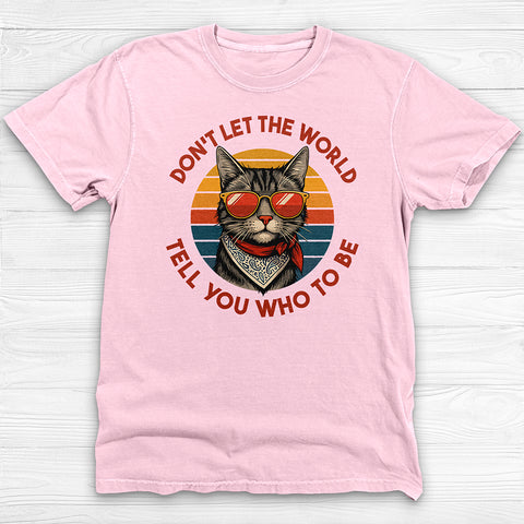 Cool Cat Vintage Style Inspirational Gym T-Shirt, Motivational Fitness Tee