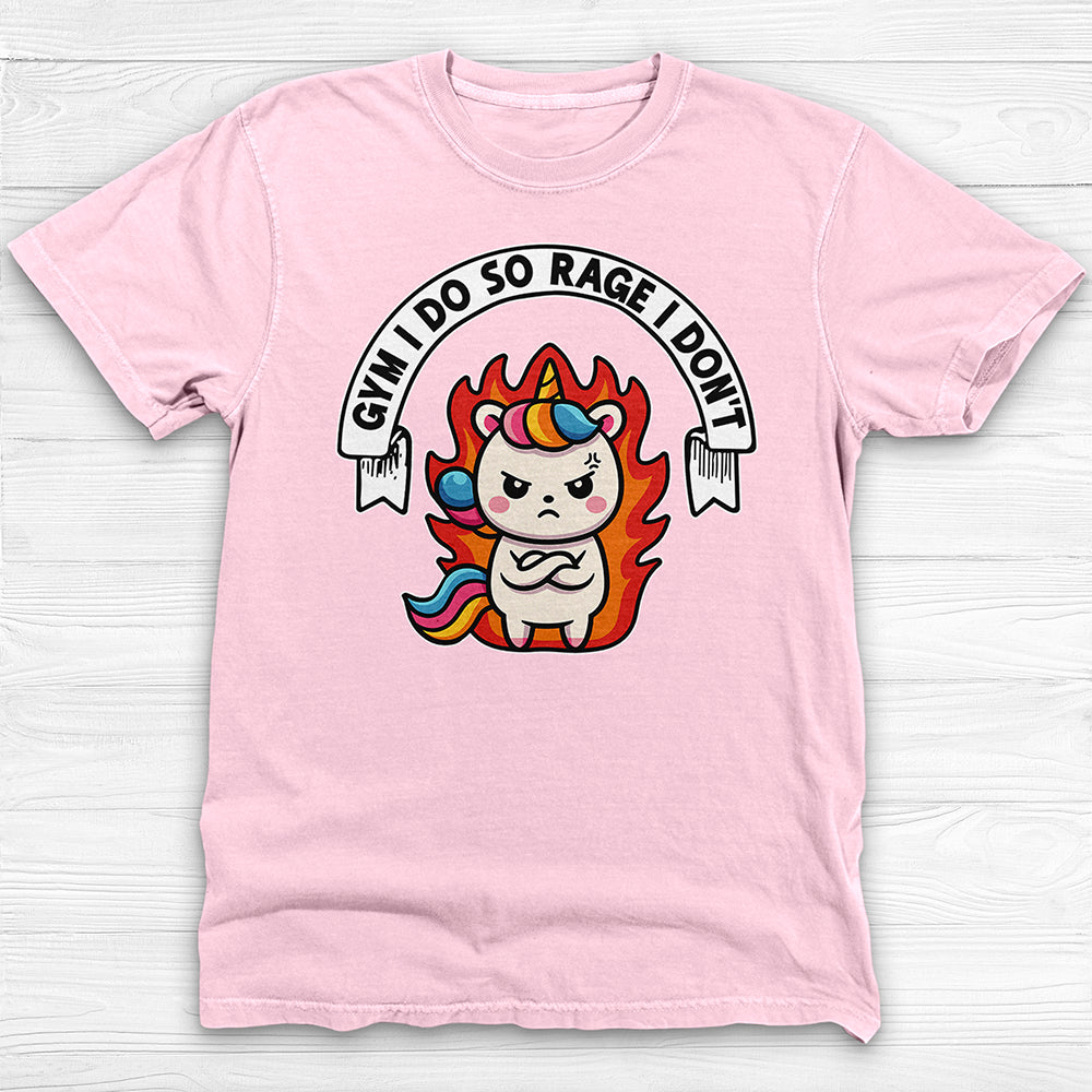 Unicorn Gym I Do Workout Tee Or Pump Cover-T-Shirt-Gym Classics