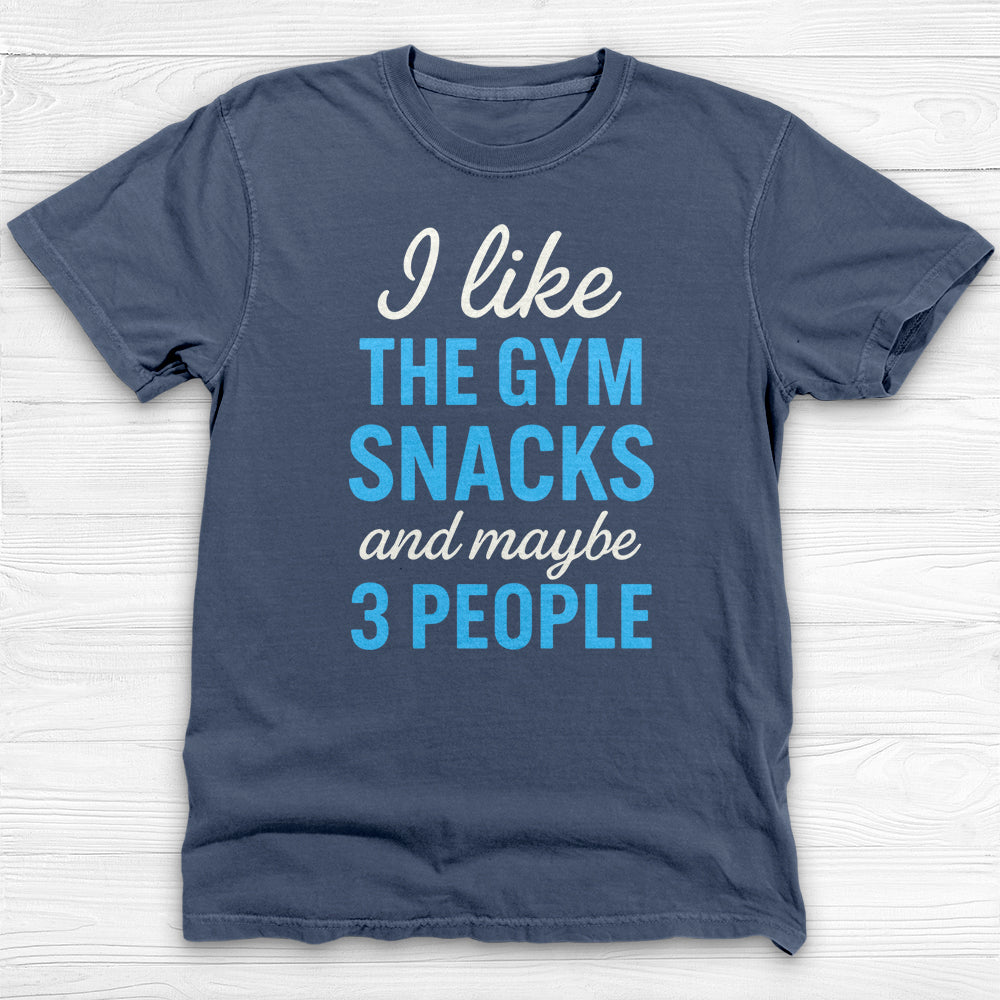 The Gym, Snacks and Three People Workout Tee or Pump Cover-T-Shirt-Gym Classics