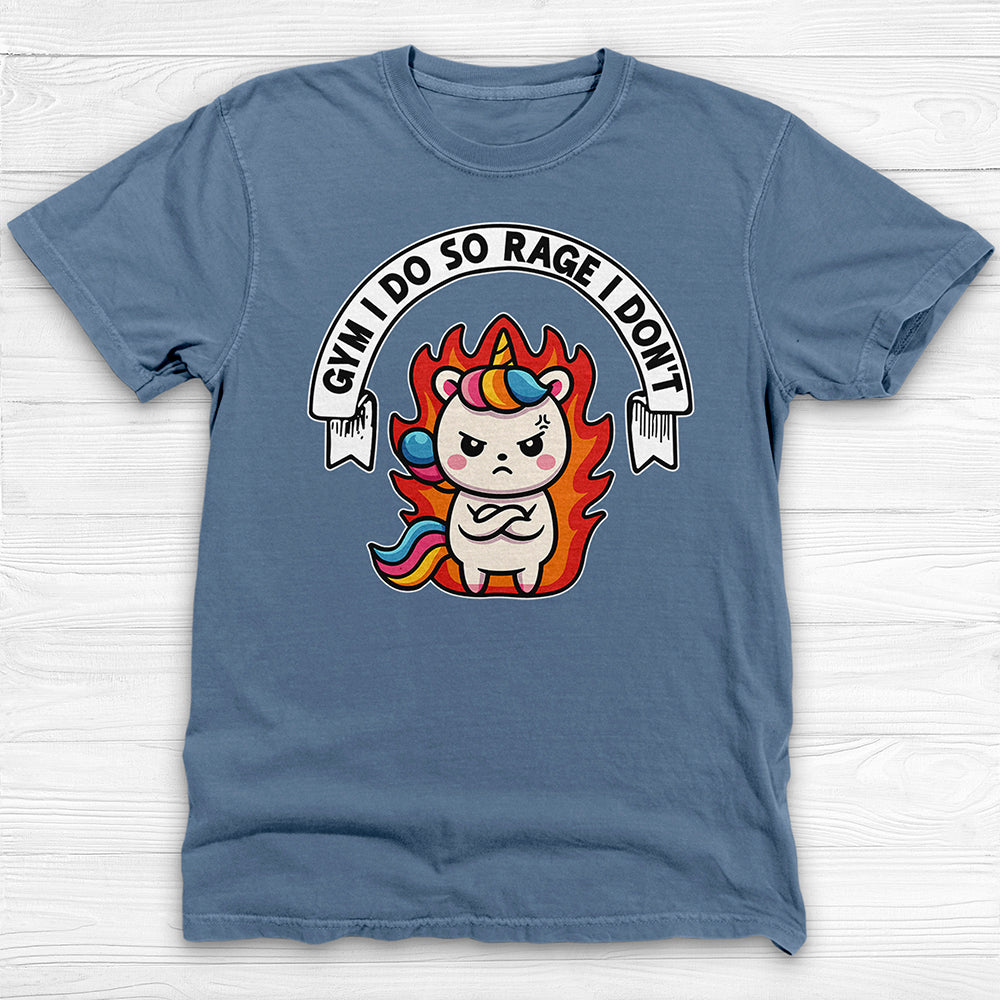 Unicorn Gym I Do Workout Tee Or Pump Cover-T-Shirt-Gym Classics
